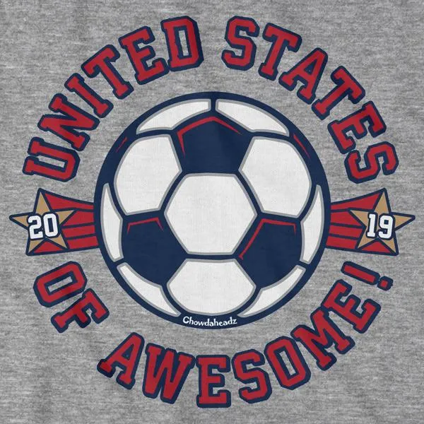 United States Of Awesome Soccer T-Shirt